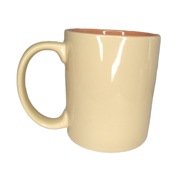 Hallmark Yellow Funny Novelty Ceramic Coffee Expensive Bra Mug Cup 15 oz. - Picture 5 of 5